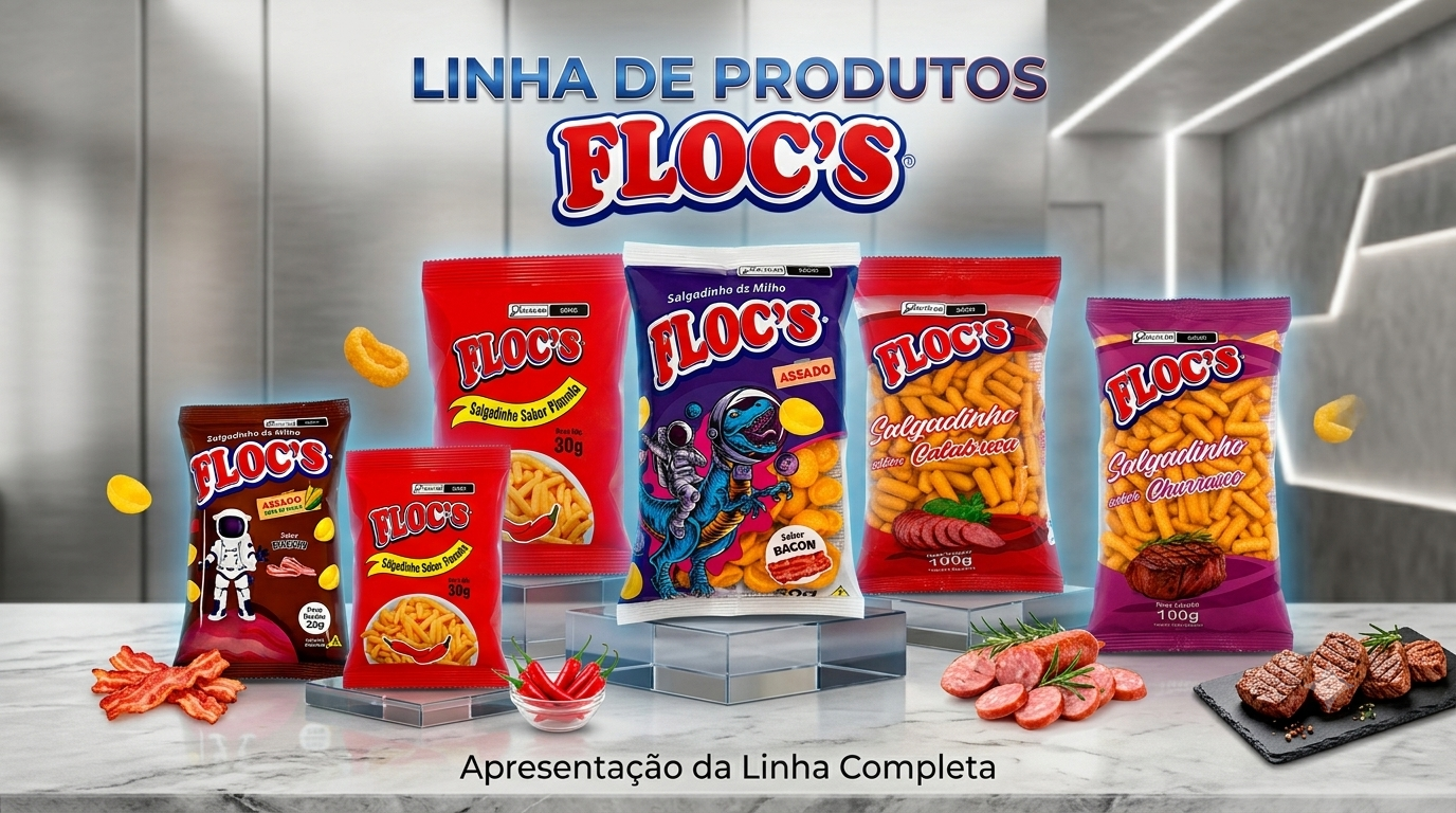 Salgadinhos Floc's